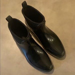däv Black Rain Booties